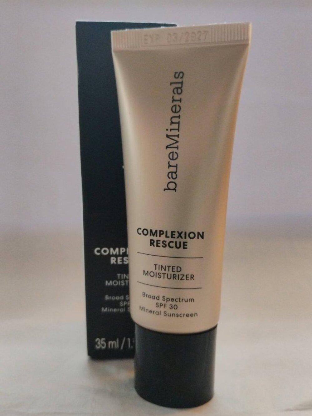 bareMinerals Complexion Rescue Tinted Moisturizer 'Cashew 3.5'- NWT- Sealed